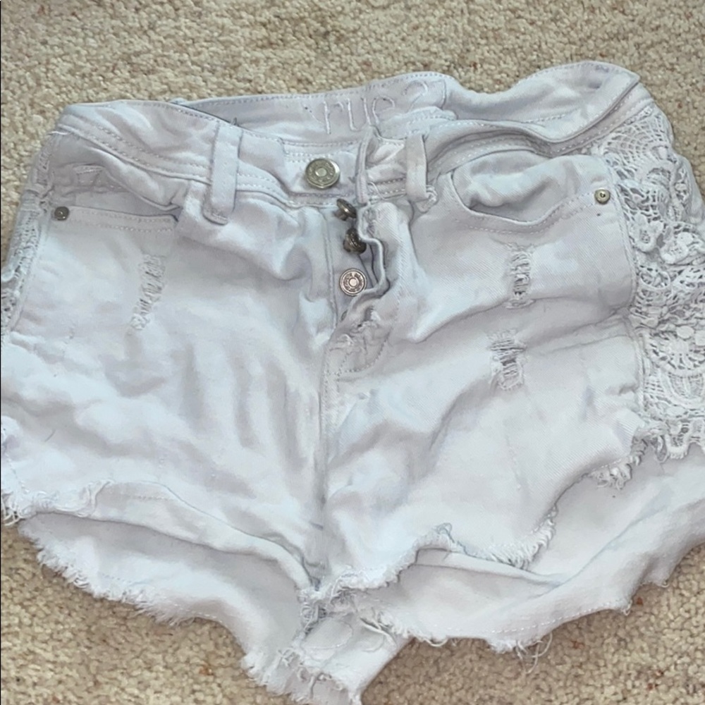 Rue 21 White Shorts
